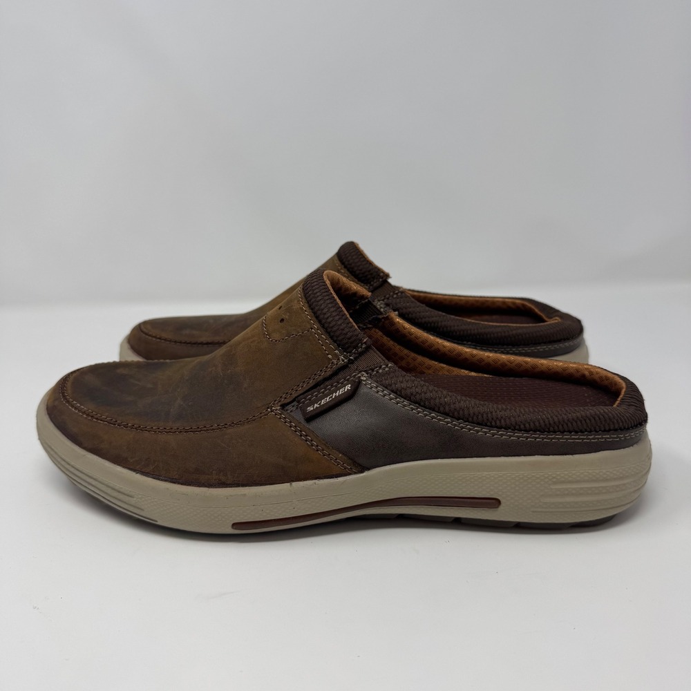 Skechers Brown Slip-On Loafers